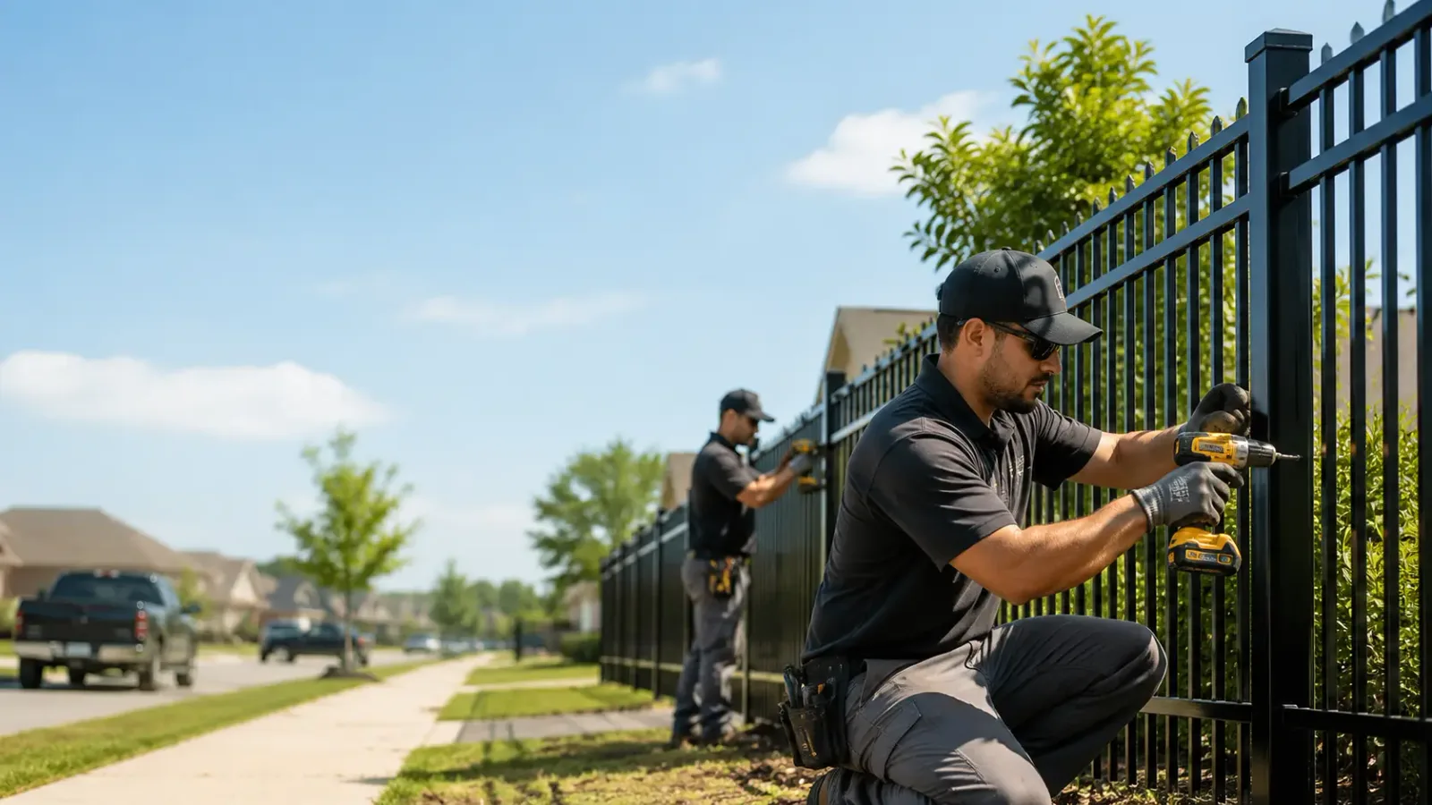 Metal Fence Installation in Centerville, IA